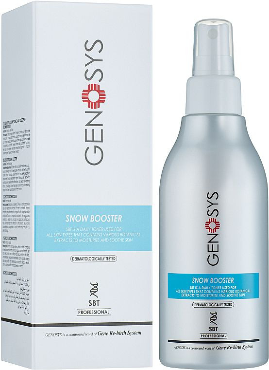 تونر تقویت کننده ژنوسیس snow booster ژنوسیس