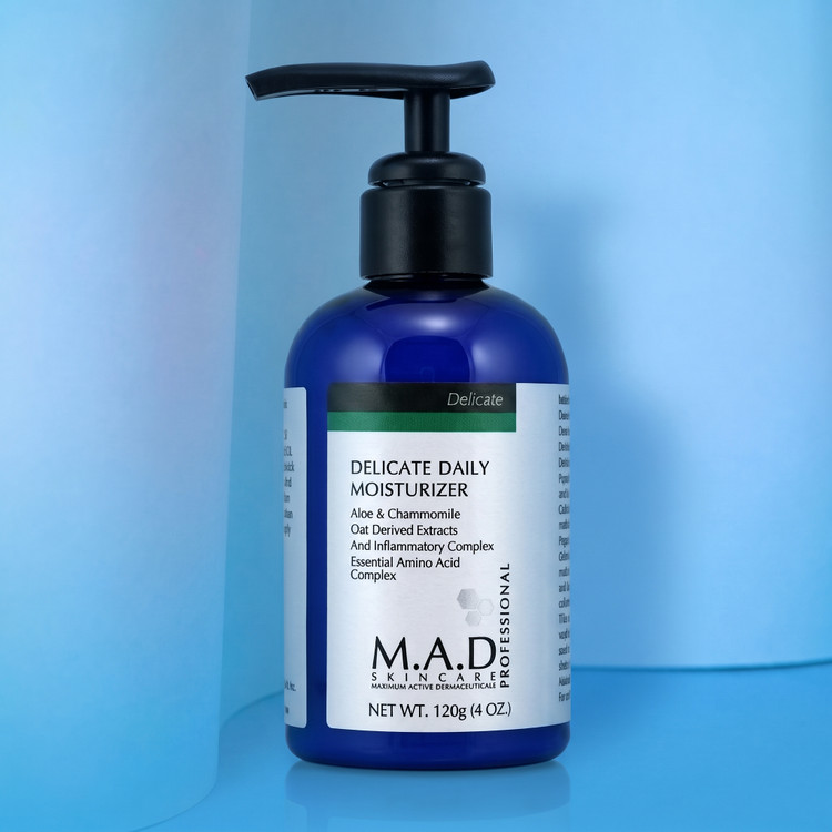 کرم مرطوب کننده پوست حساس ام ای دی MAD (۱۲۰ میل)